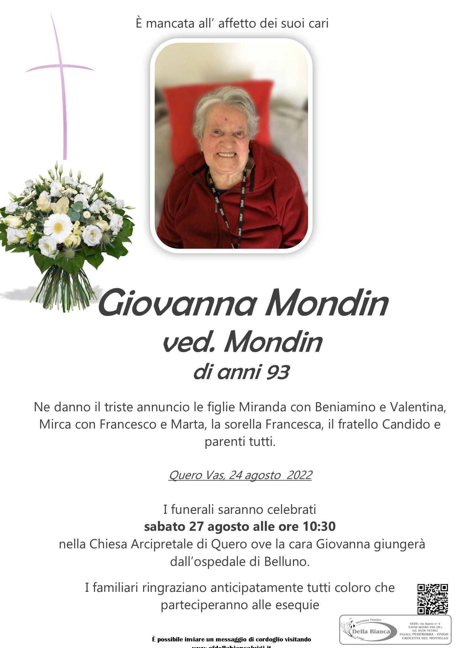 MONDIN GIOVANNA