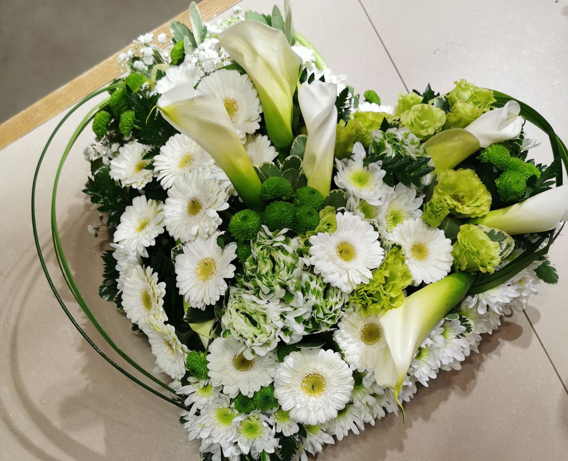 Addobbi floreali per funerali