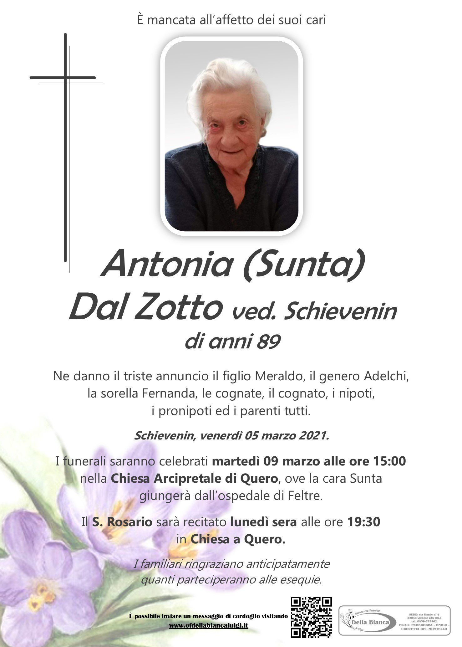 Dal Zotto Antonia (Sunta)