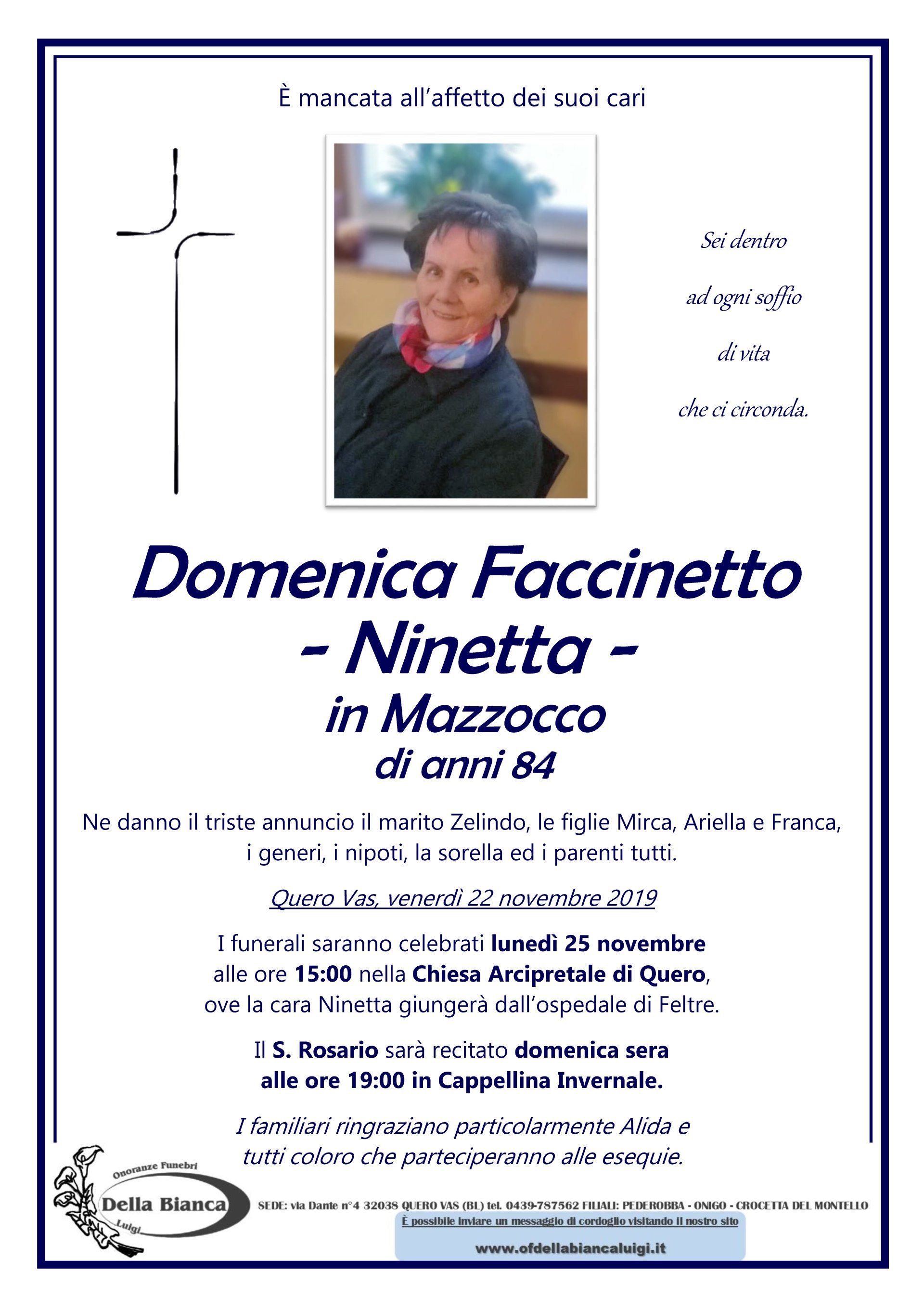 Domenica Ninetta Facinetto