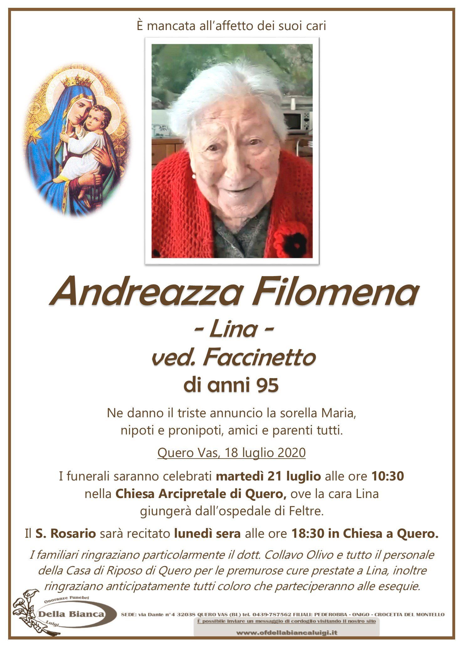 Andreazza Fliomena - Lina -