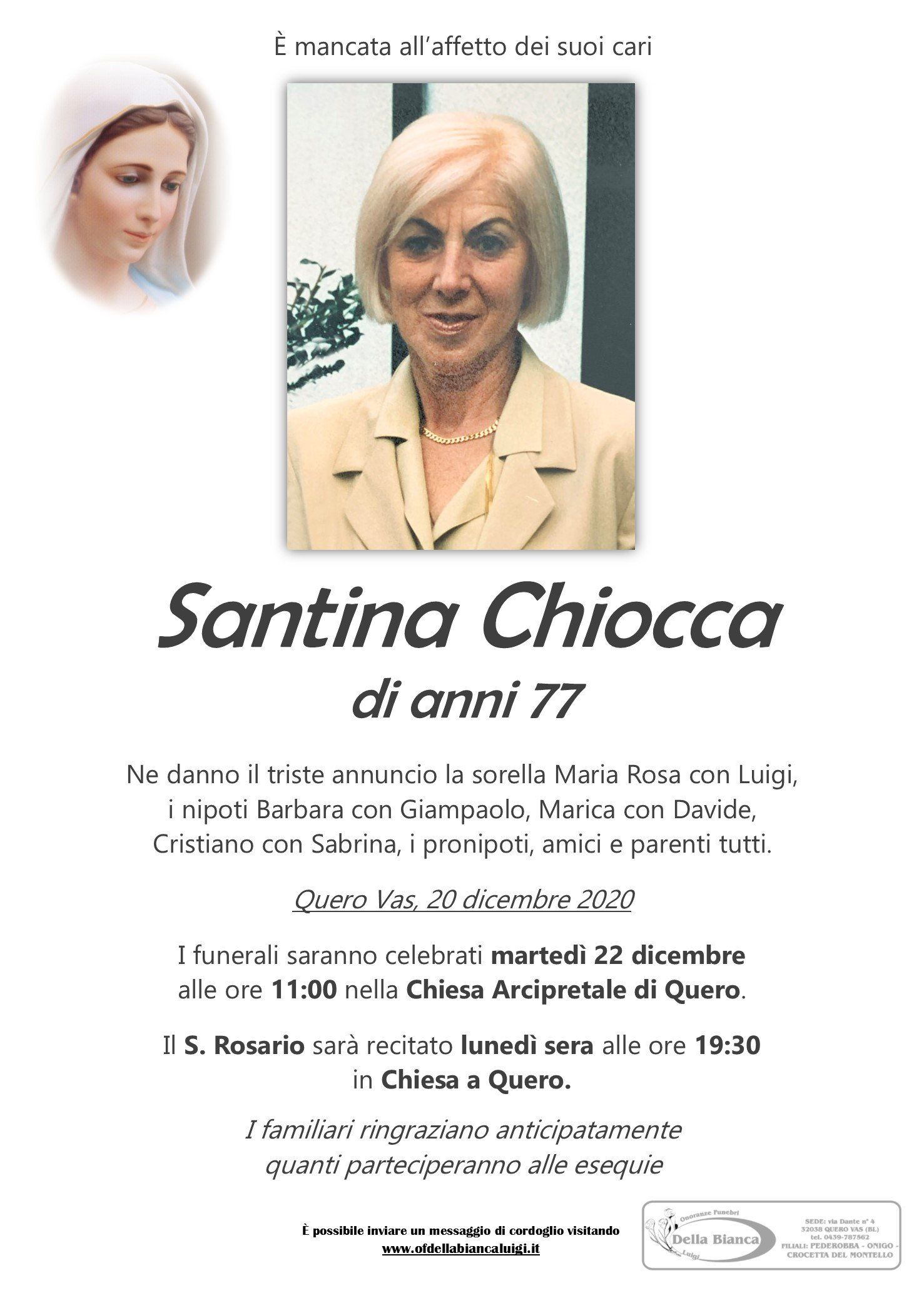 Chiocca Santina