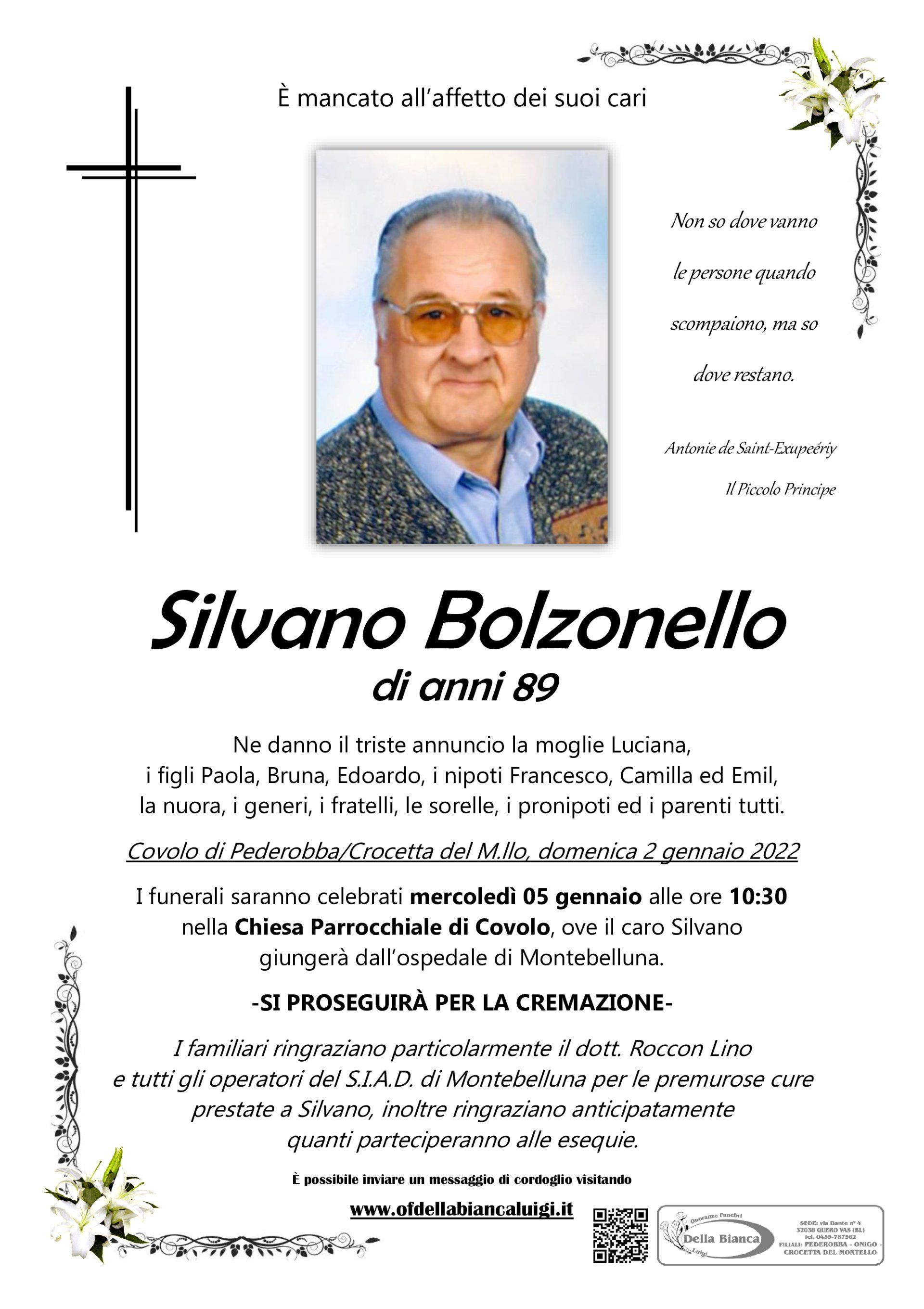 SILVANO BOLZONELLO