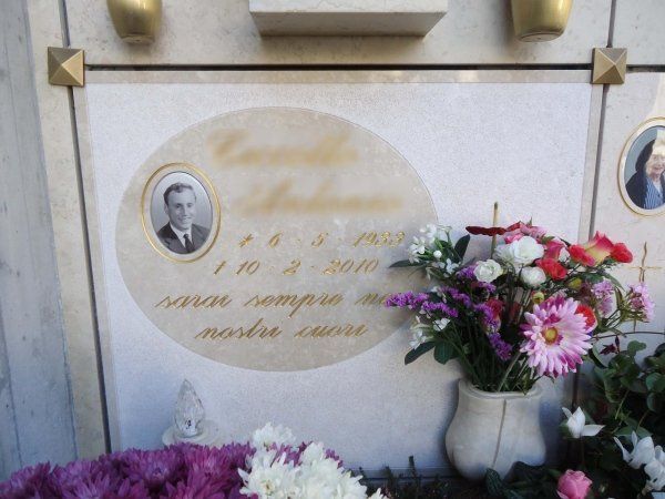 Loculo personalizzato in marmo