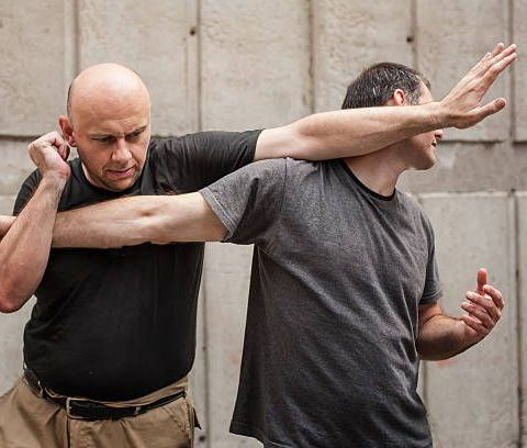 Instructor Demonstrates Self Defense Technique — Tracy, CA — Silvercreek Security Academy