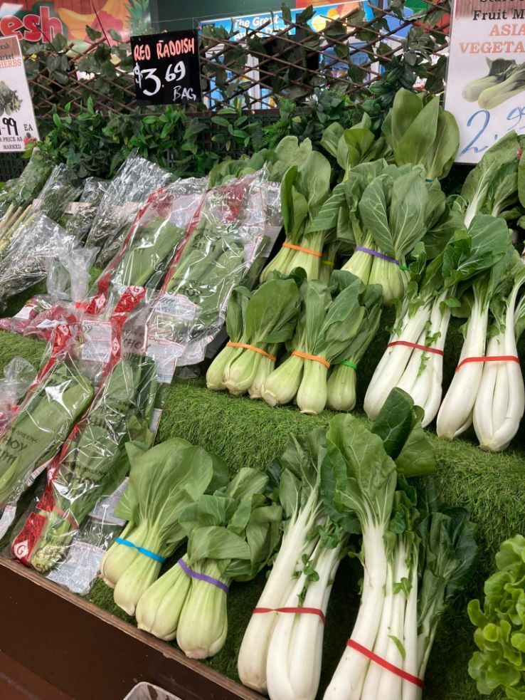 A Variety Of Vegetables Are Displayed On A Shelf In A Grocery Store — Start Fresh Fruit Market in Bundaberg Central QLD