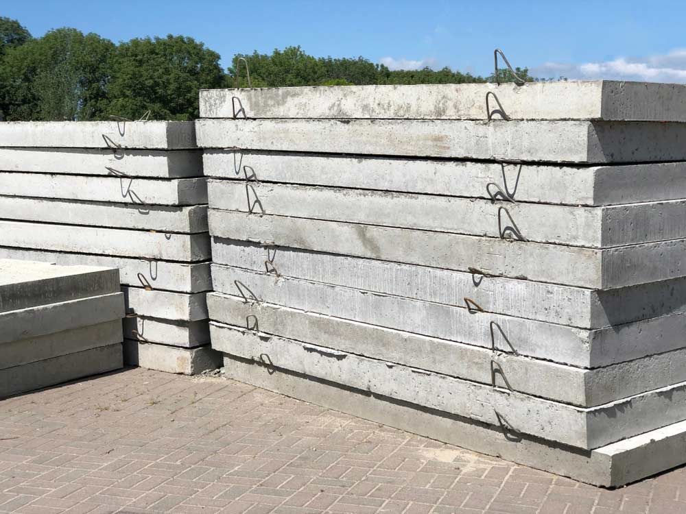 A Stack Of Concrete Slabs Sitting On Top Of Each Other — Ingham Concrete–Icon in Ingham, QLD