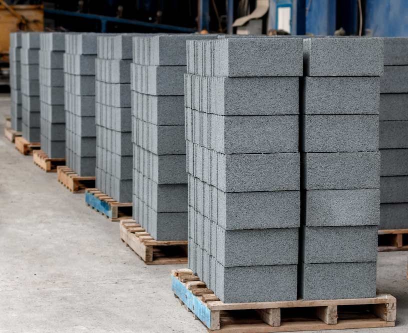 Concrete Blocks Are Stacked On Top Of Each Other — Ingham Concrete–Icon in Ingham, QLD