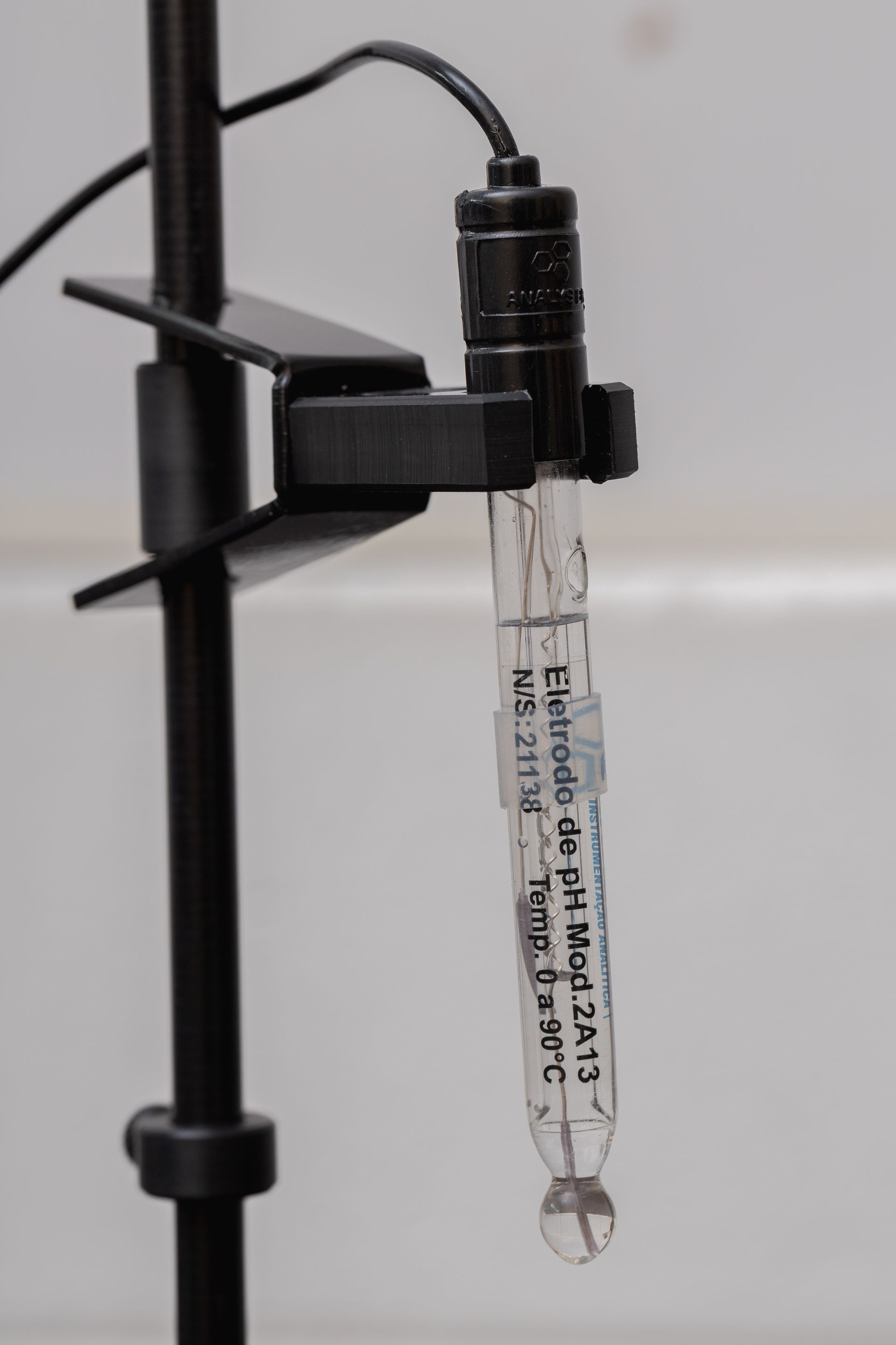Eletrodo Medidor de pH Selado Combinado Ag/AgCl, corpo de epóxi
