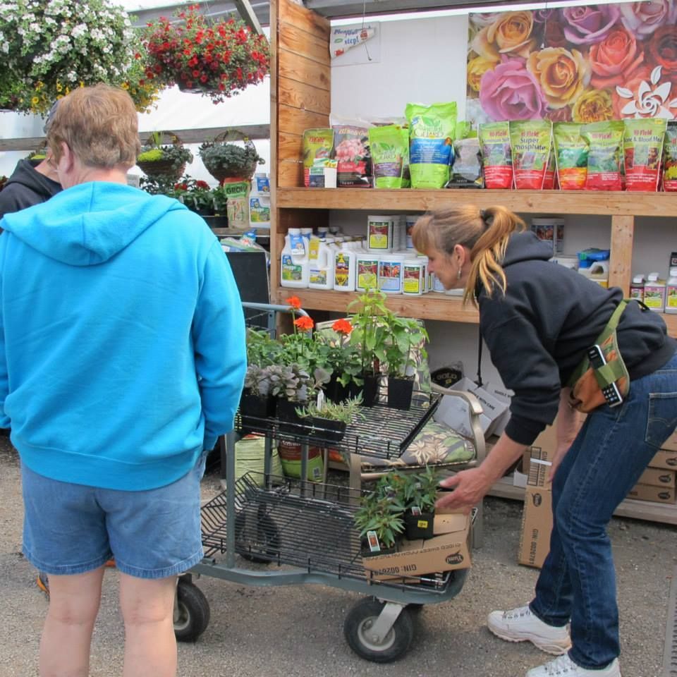 Our dedicated employees are always available to help you check out – Gresham, OR - Deep Creek Garden Center