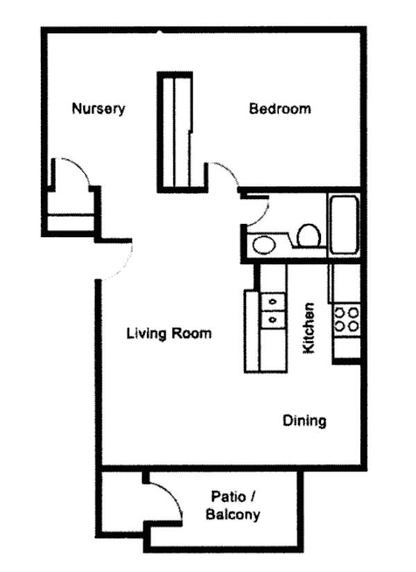 1 Bed | 1 Bath
