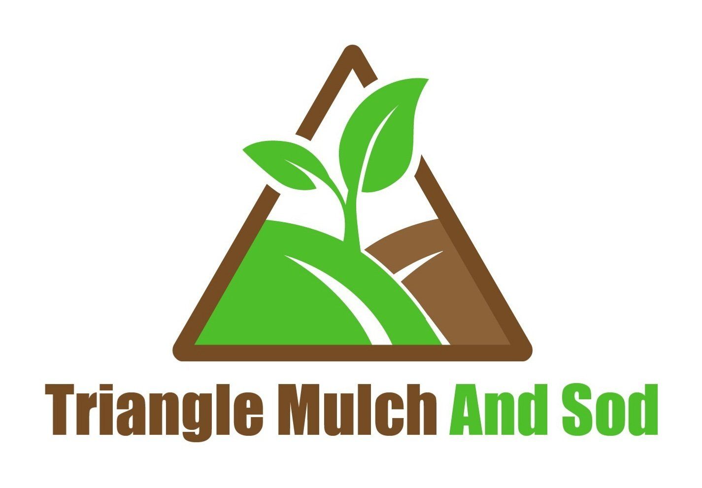 Triangle Mulch and Sod Logo