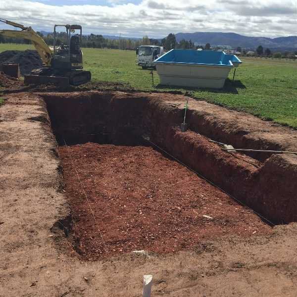 Digging a Pool — Pool and Landscaping in Dubbo, NSW
