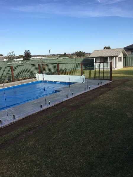 Refreshing Blue Pool — Pool and Landscaping in Dubbo, NSW