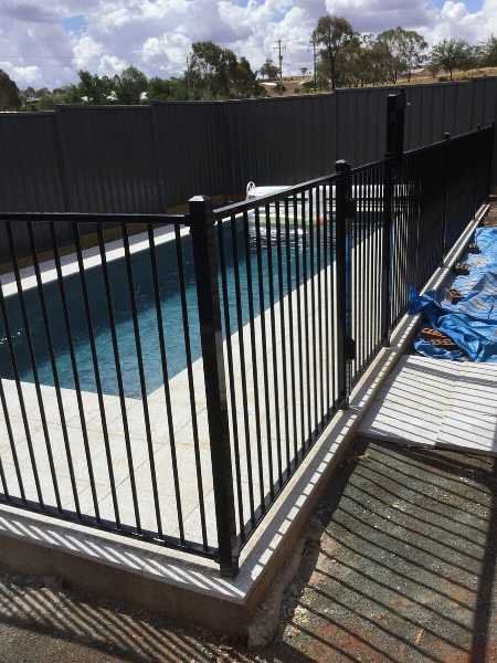Pool Area Secured With Fencing — Pool and Landscaping in Dubbo, NSW