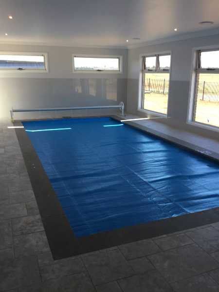 Pool Cover Indoors — Pool and Landscaping in Dubbo, NSW