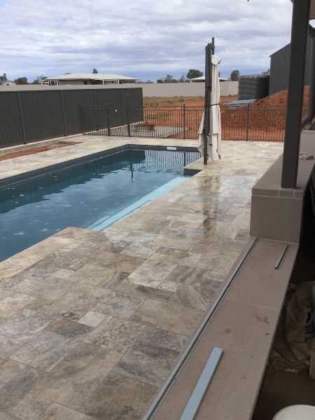 Extended View of Pool — Pool and Landscaping in Dubbo, NSW