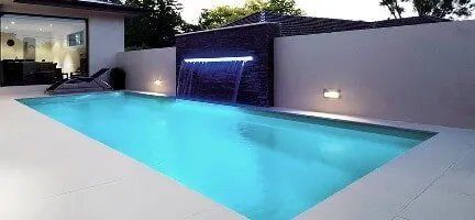 Pool With Feature Lighting — Pool and Landscaping in Dubbo, NSW