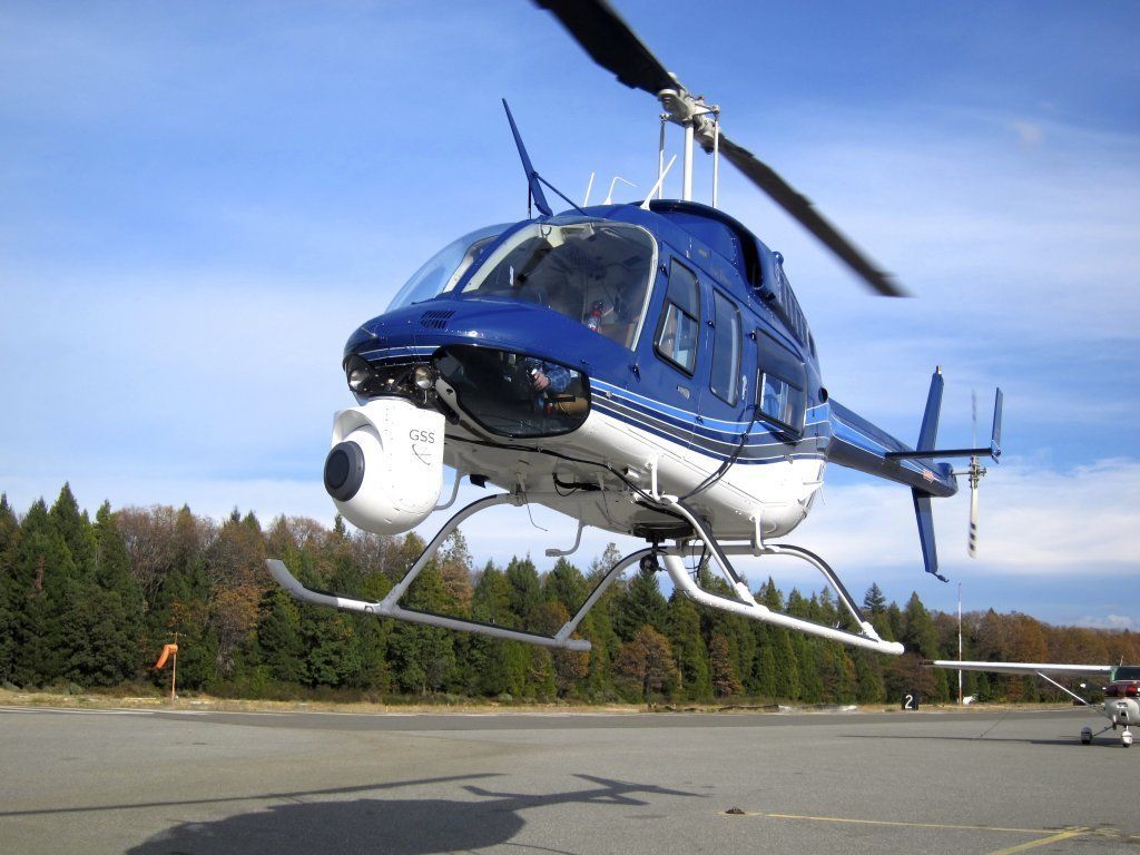 Camera Attached In Helicopter — Sacramento, CA — Sacramento Executive Helicopters