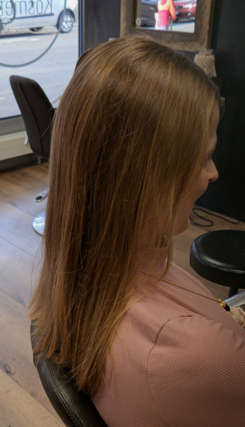 Natürliche Balayage