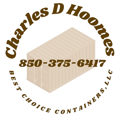 A logo for charles d hoones best choice containers llc