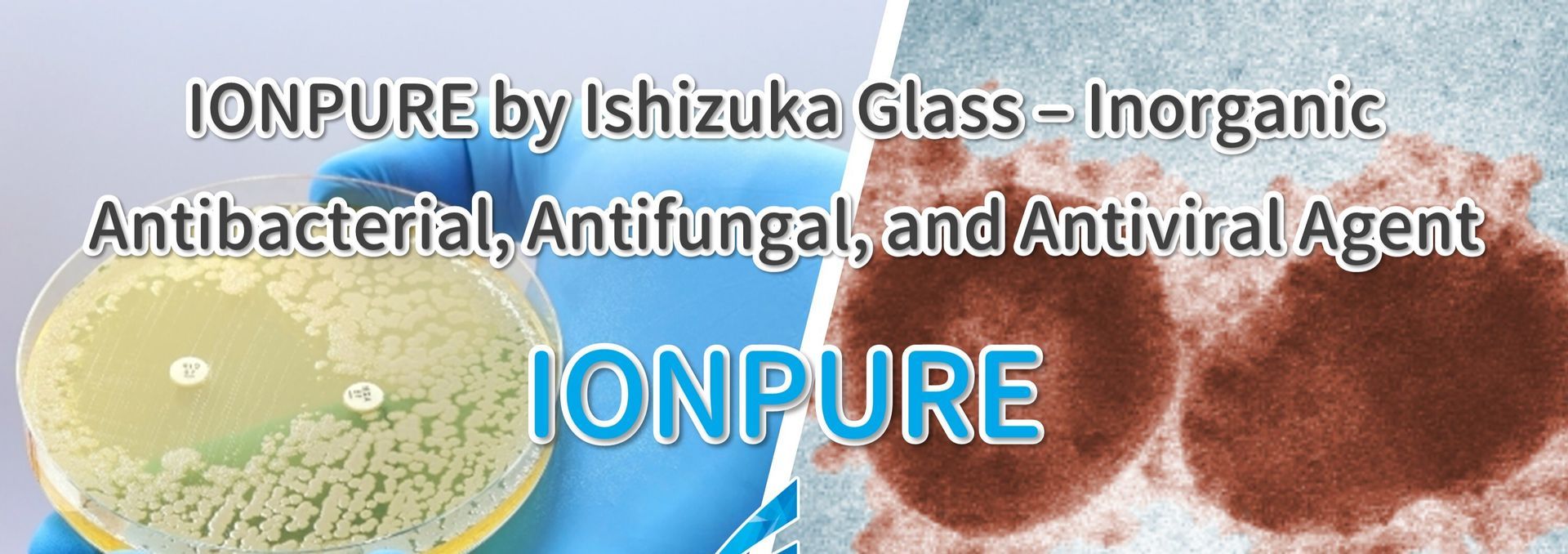 Ishizuka Glass | Ishizuka Glass antimicrobial agent | Inorganic antimicrobial agent | Silver ion antimicrobial agent | Zinc oxide antimicrobial agent | Nano silver antimicrobial agent | Nano zinc antimicrobial agent | Zinc ion antimicrobial agent | Nano copper antimicrobial agent | Copper ion antimicrobial agent | Formaldehyde remover | Anti-mite agent