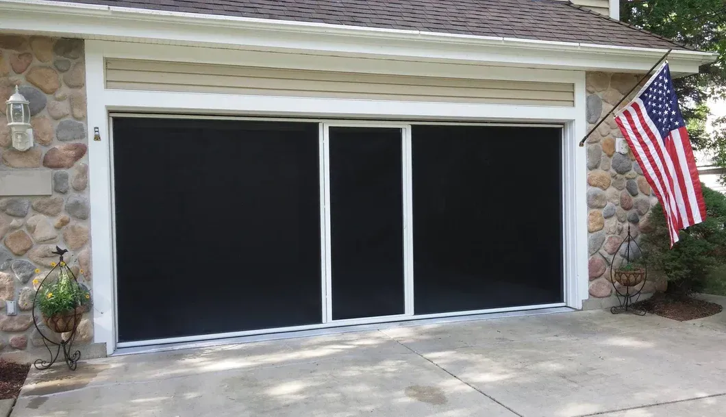 Clear All-weather Vinyl Cover — Spirit Lake, IA — BOJI DOORS