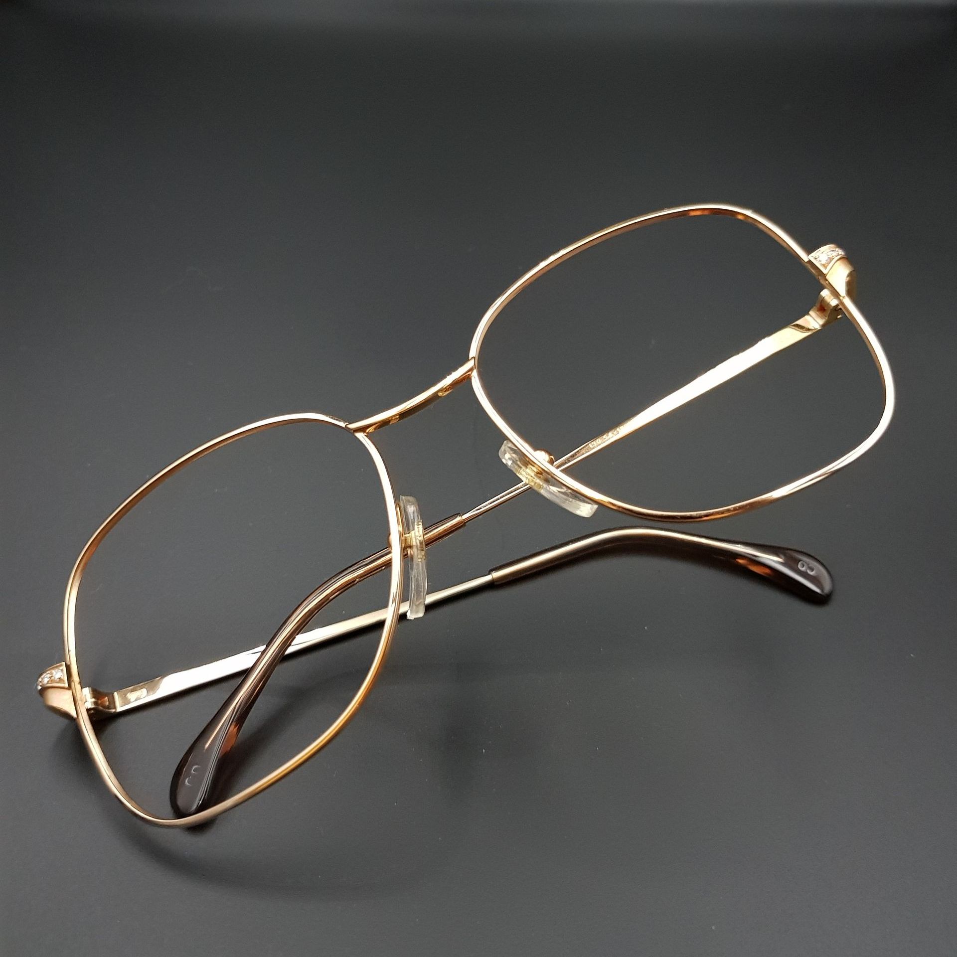 Lotos Goldbrille 80 200 frame real gold 750