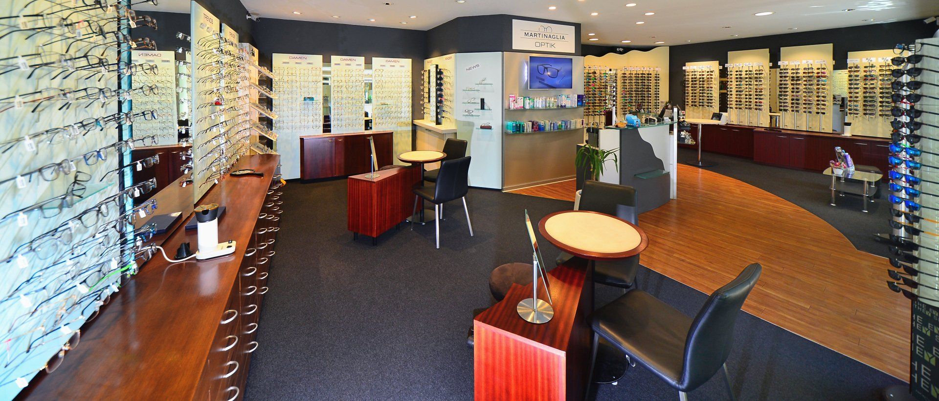 Martinaglia Filiale von innen, Beratungsbereich 