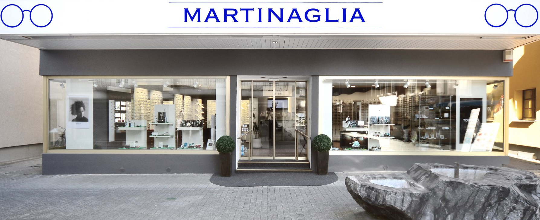 Der Martinaglia-Laden von aussen
