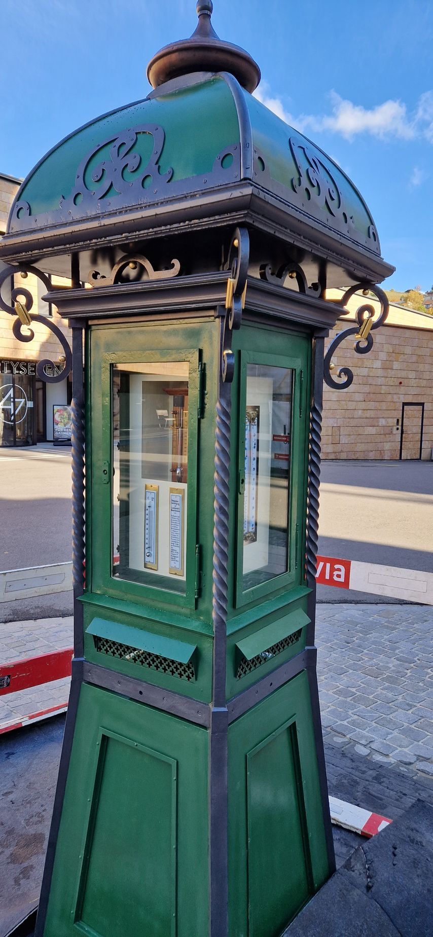 Wetterstation Baden nach der Restauration - Martinaglia Optik AG