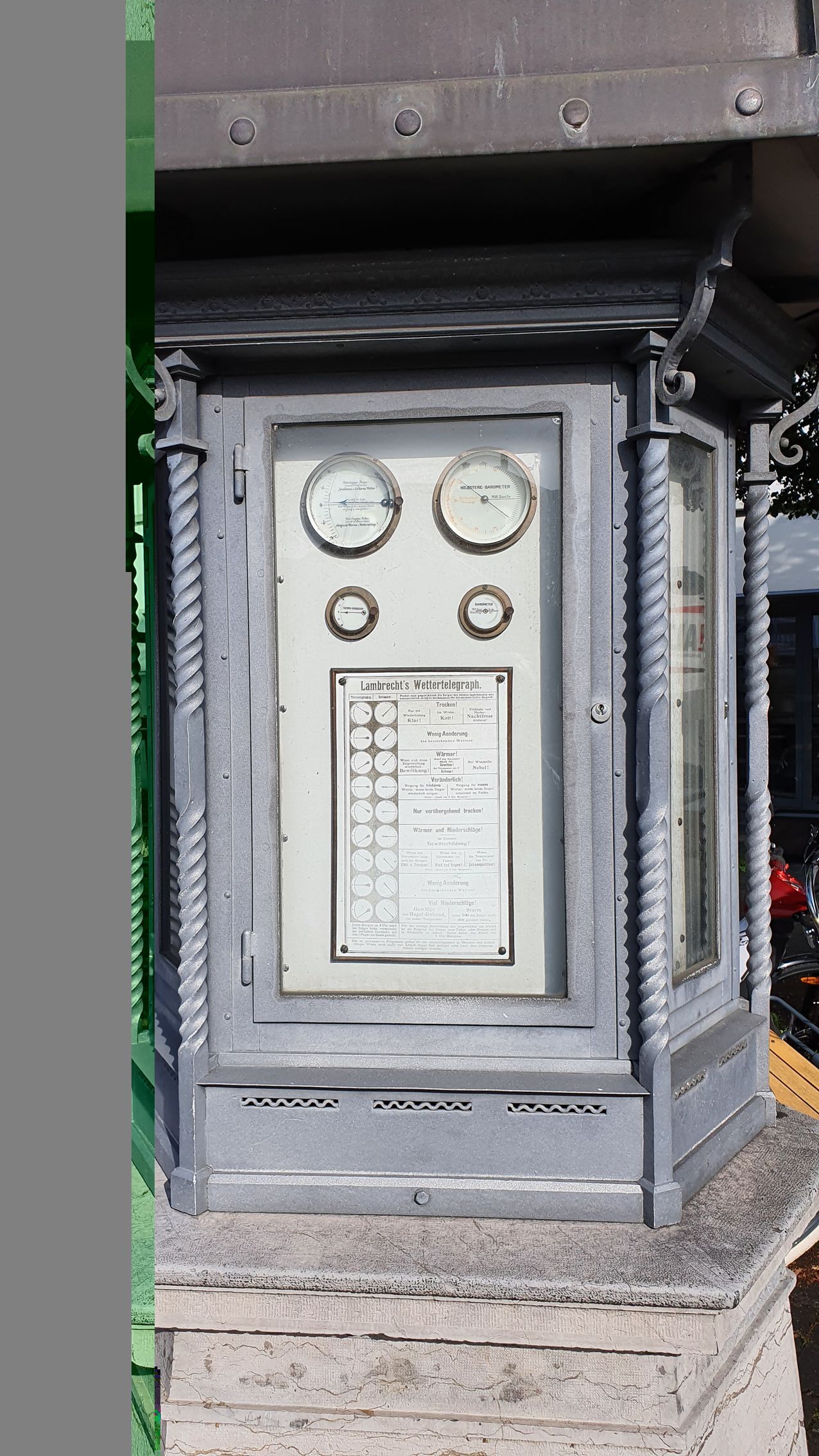 Wetterstation Zofingen vor der Restauration - Martinaglia Optik AG