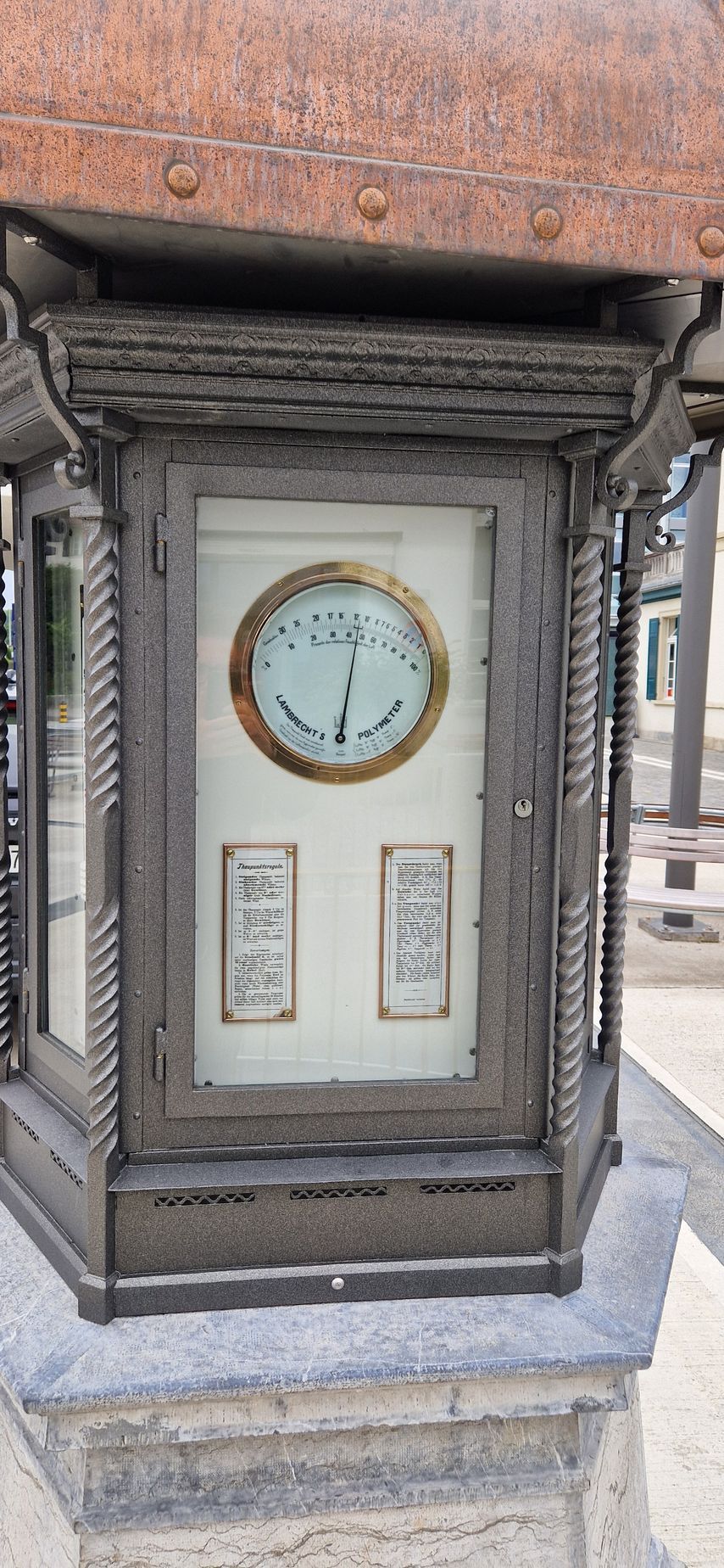 Wetterstation Zofingen nach der Restauration - Martinaglia Optik AG
