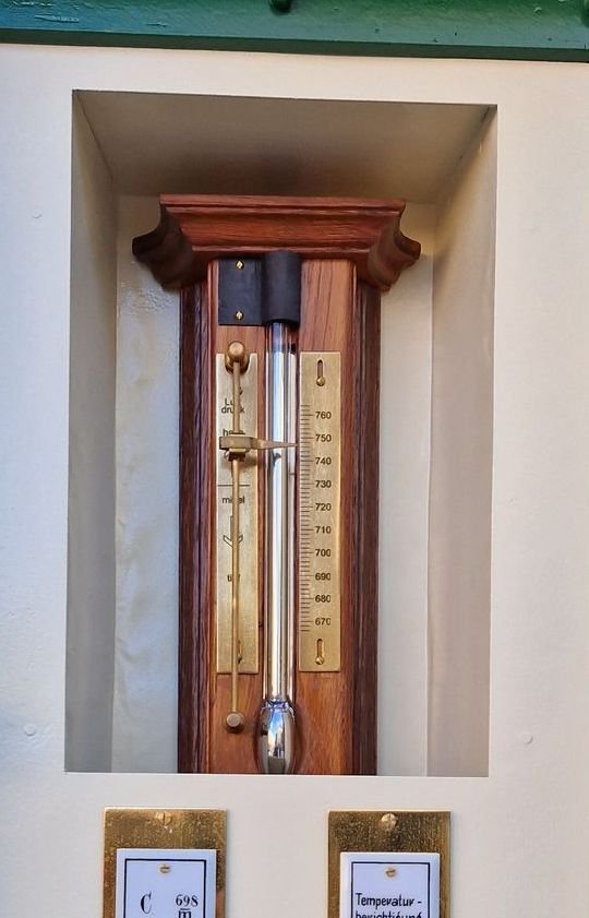 Restauration Thermoskop / Holosterik Barometer nacher - Martinaglia Optik AG
