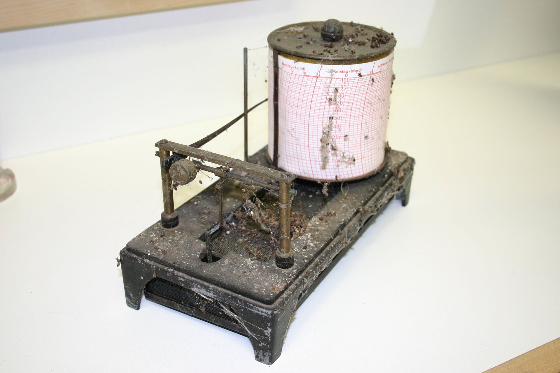 Restauration Hygrograph vorher - Martinaglia Optik AG