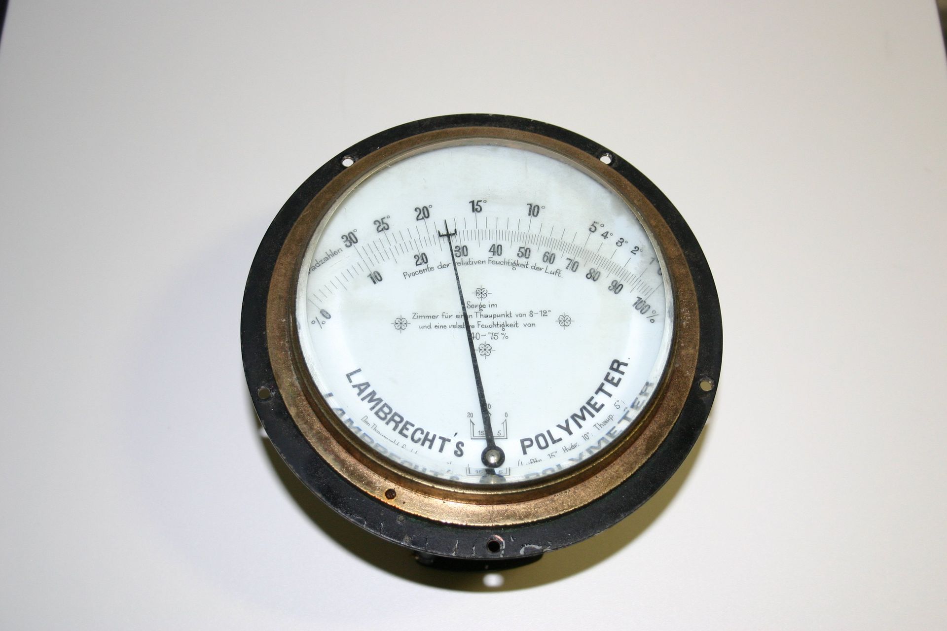 Polymeter vor der Restauration - Martinaglia Optik AG