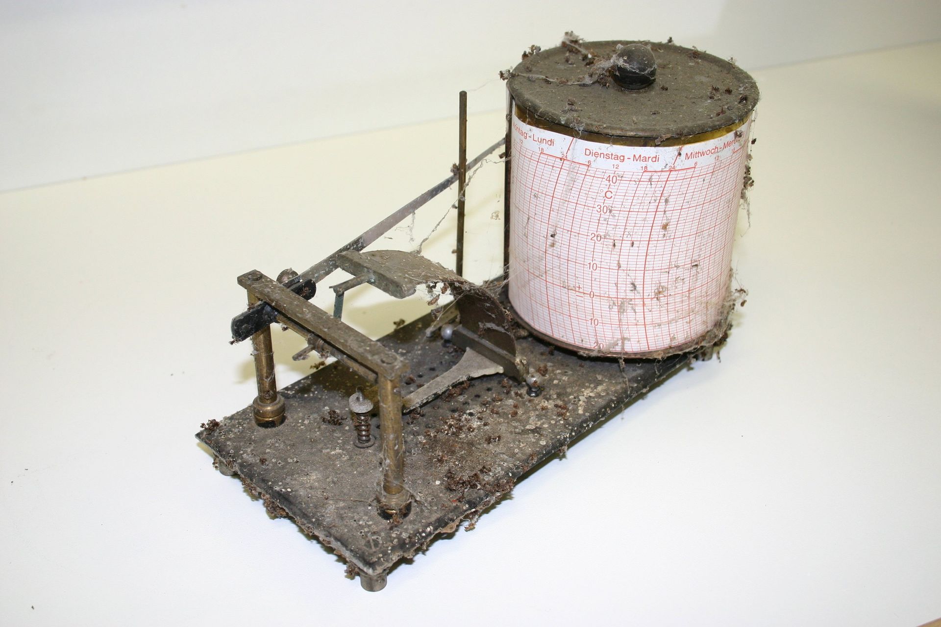 Restauration Thermograph vorher - Martinaglia Optik AG