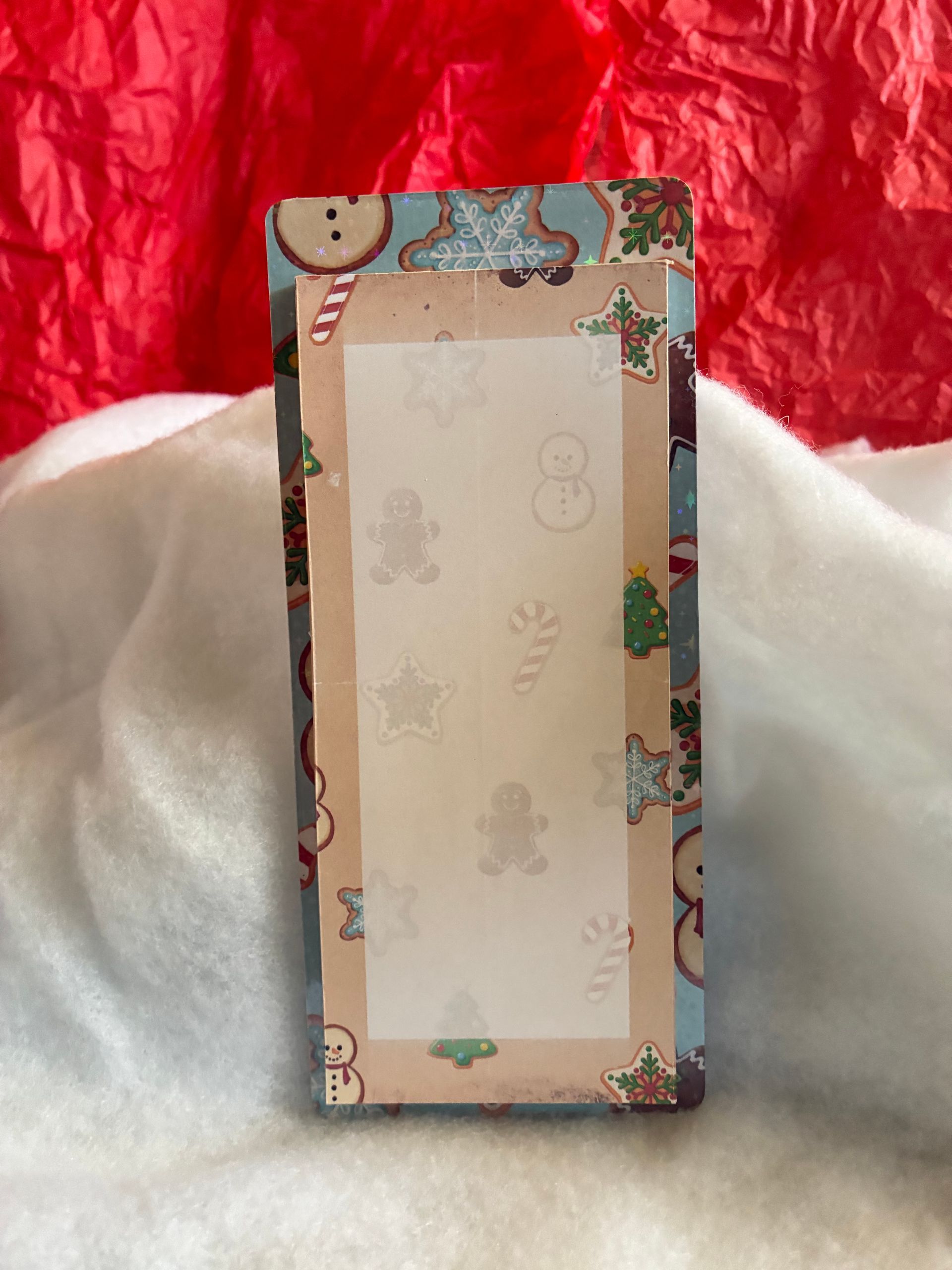 Winter Holiday Magnetic Notepad