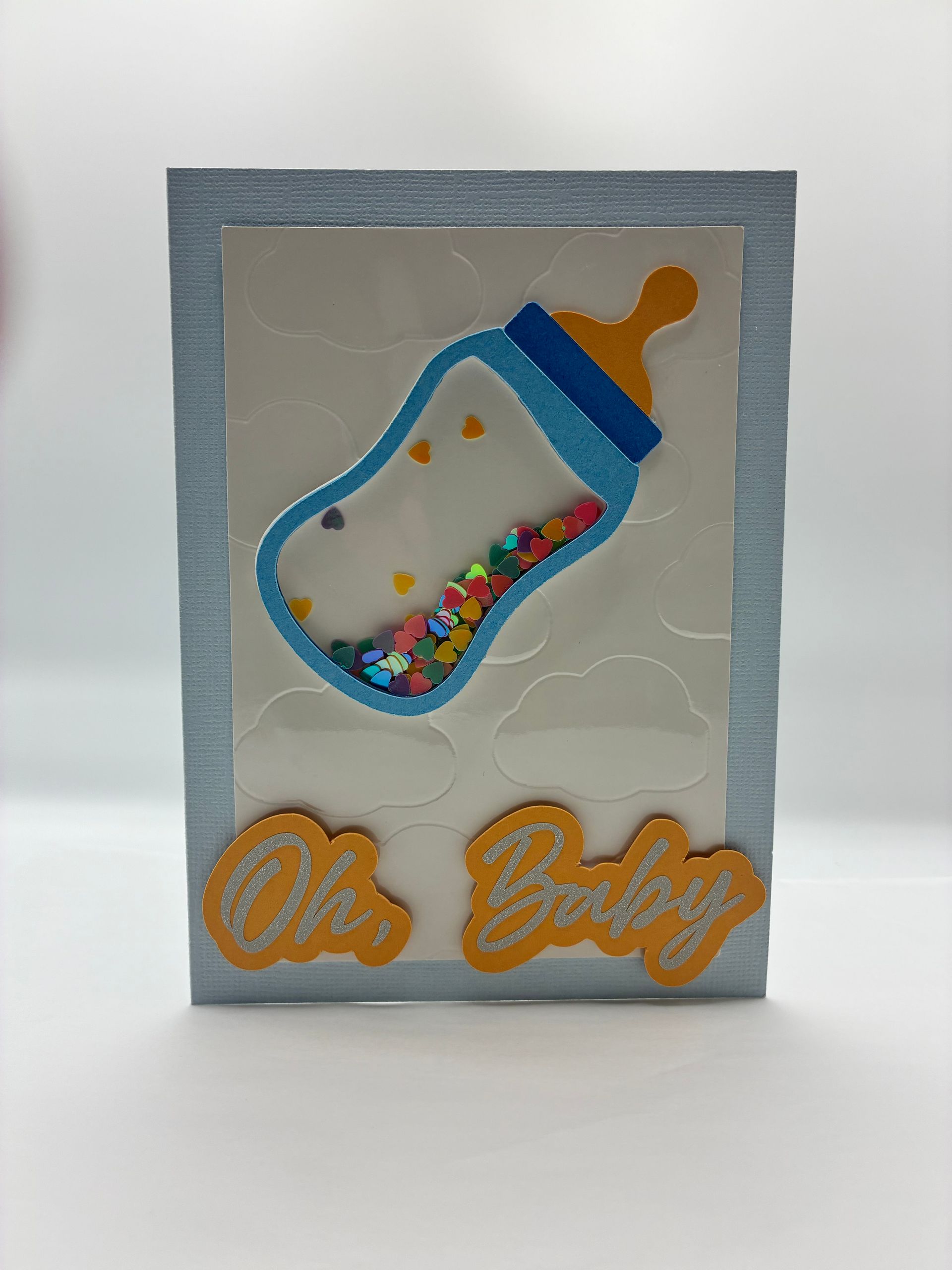 Oh, Baby Shaker Card