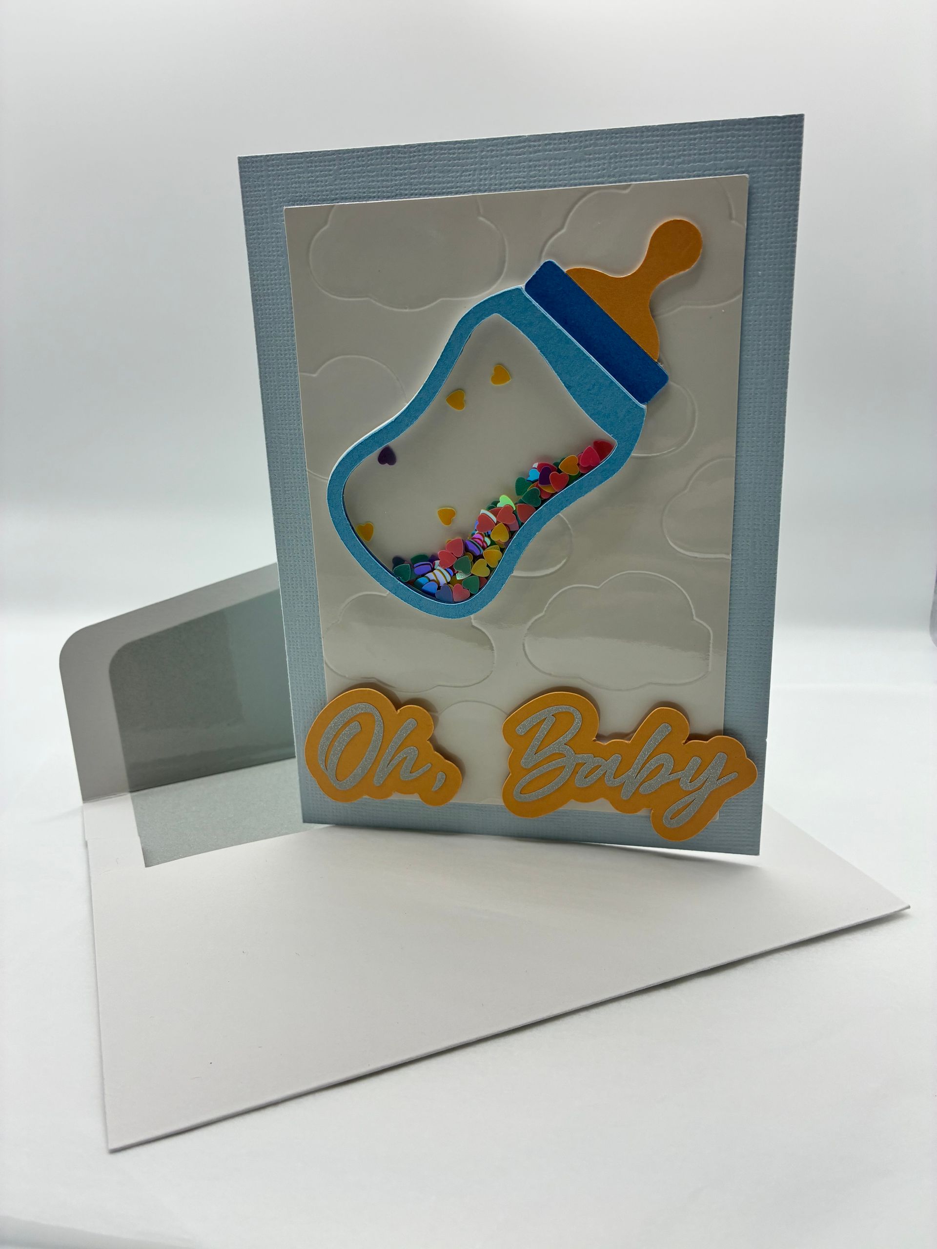 Oh, Baby Shaker Card