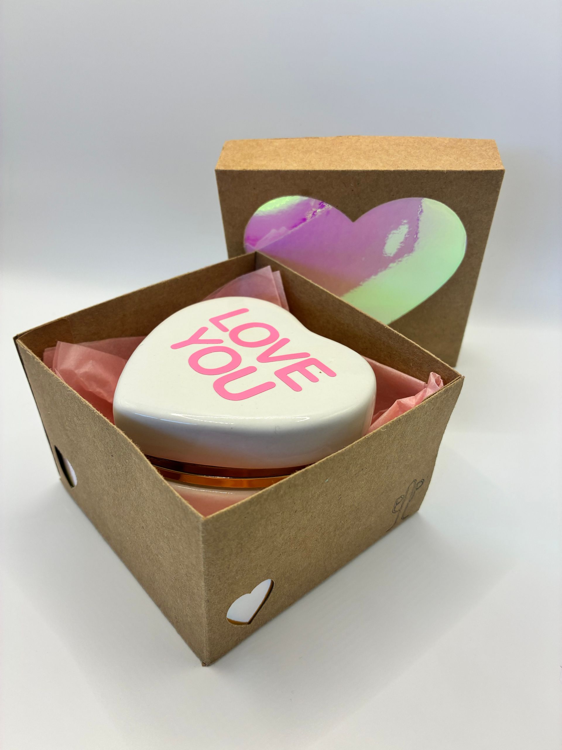 Sweetheart Surprise Box – Magnetic Bookmark, Sticker Sheet + 2 Holographic Die Cuts