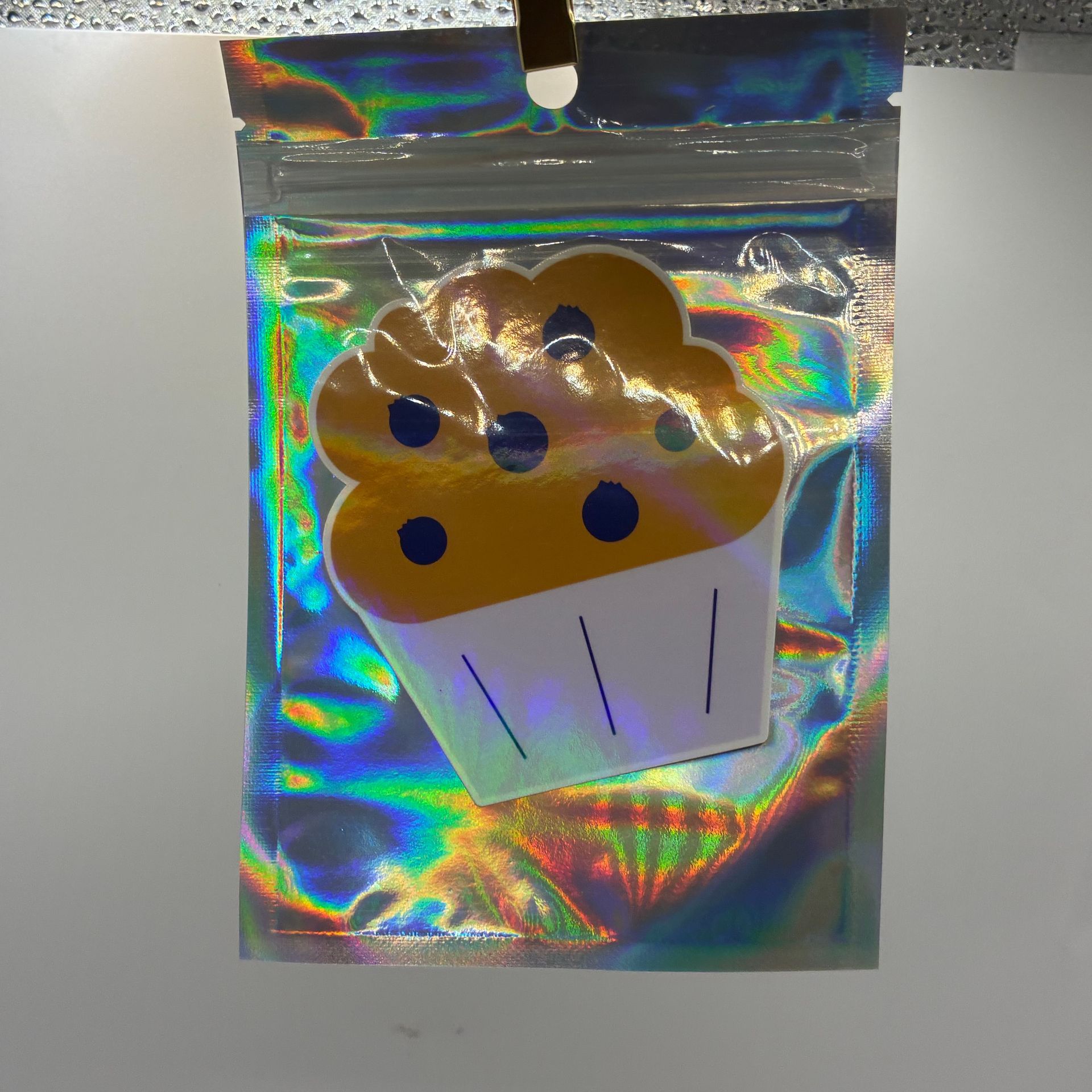 Blueberry Muffin Vinyl Sticker