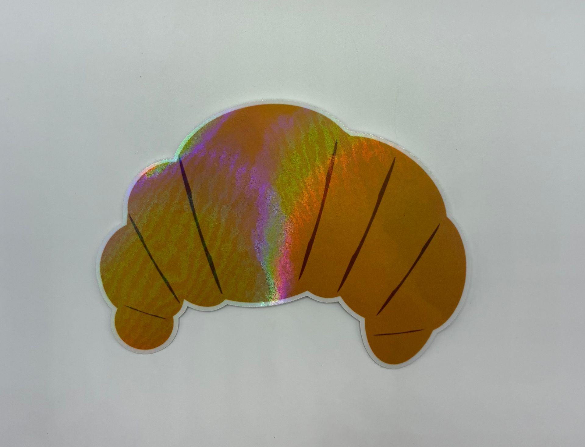 Croissant Vinyl Sticker