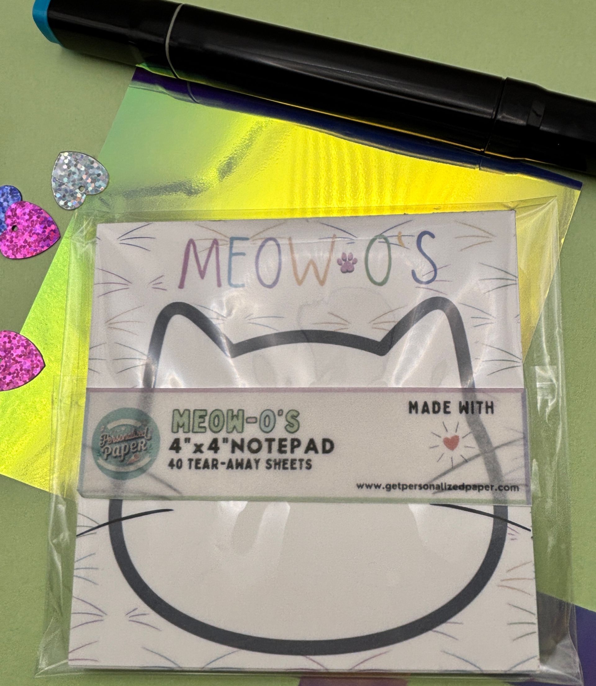 Meow-o’s Starter Desk Set – 3 Piece Bundle