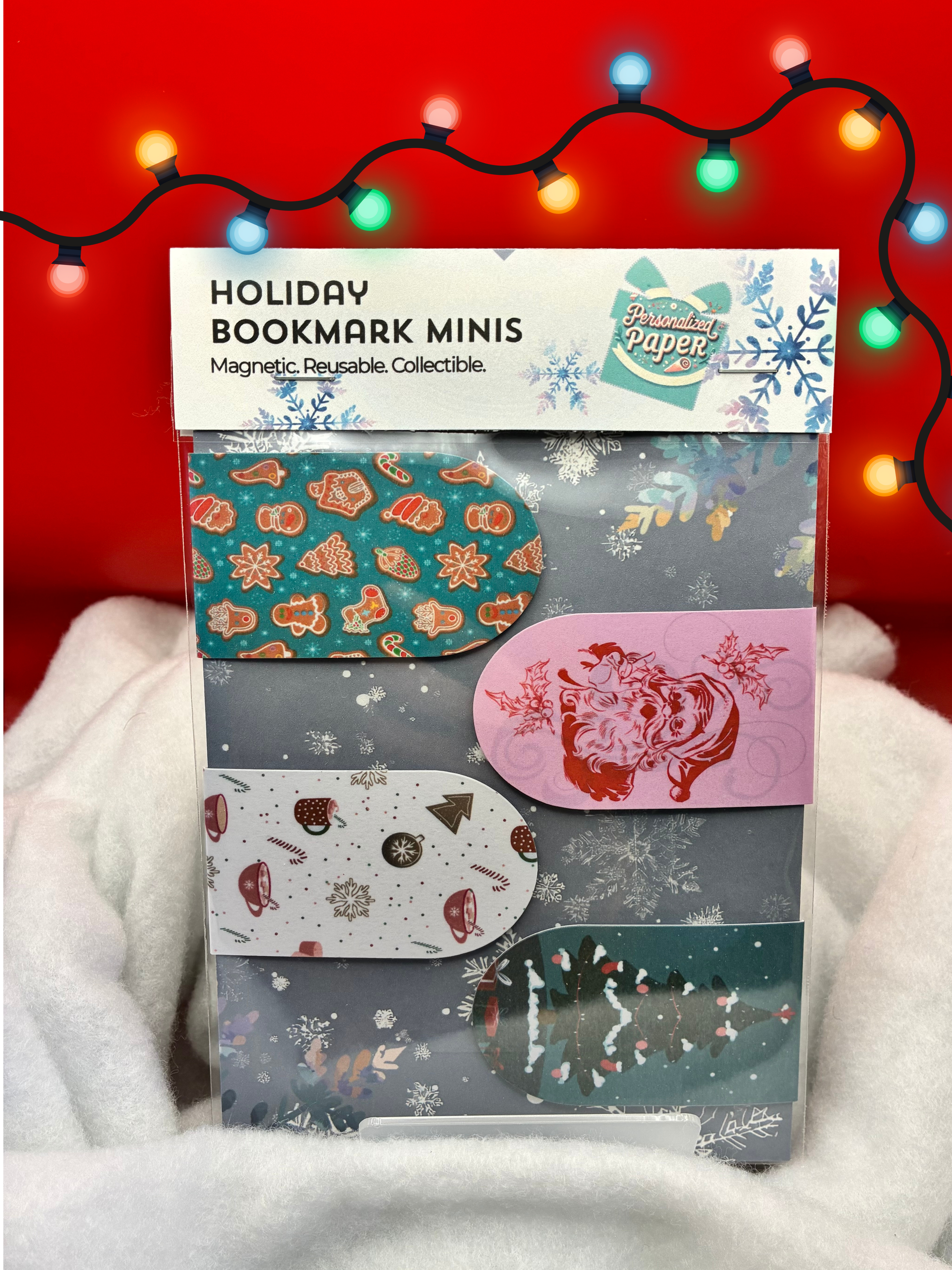 Holiday Magnetic Bookmark Minis