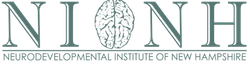 A logo for the neurodevelopmental institute of new hampshire