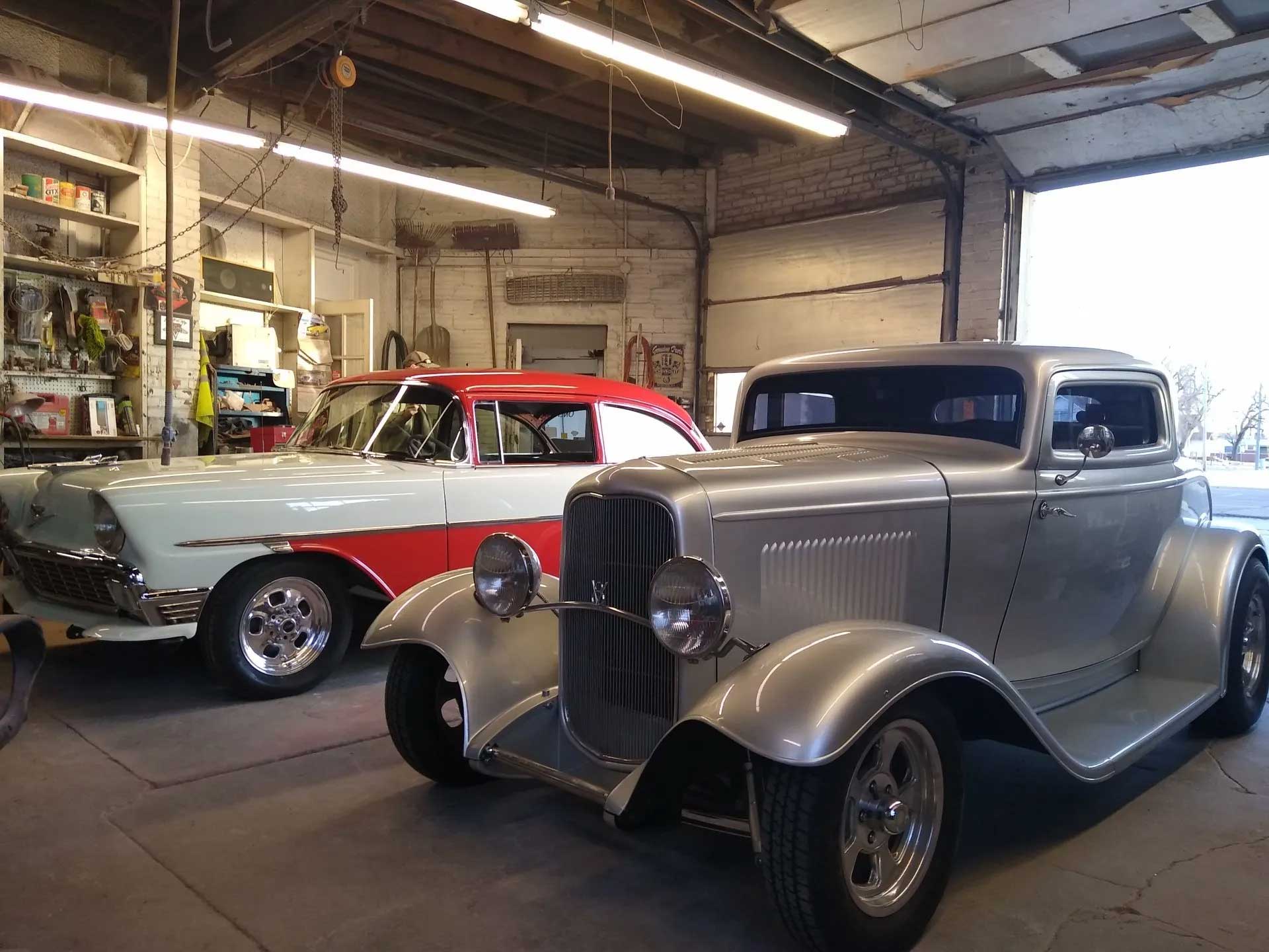 Two Old Model Cars — Hutchinson, KS — Mobile Service Auto Glass