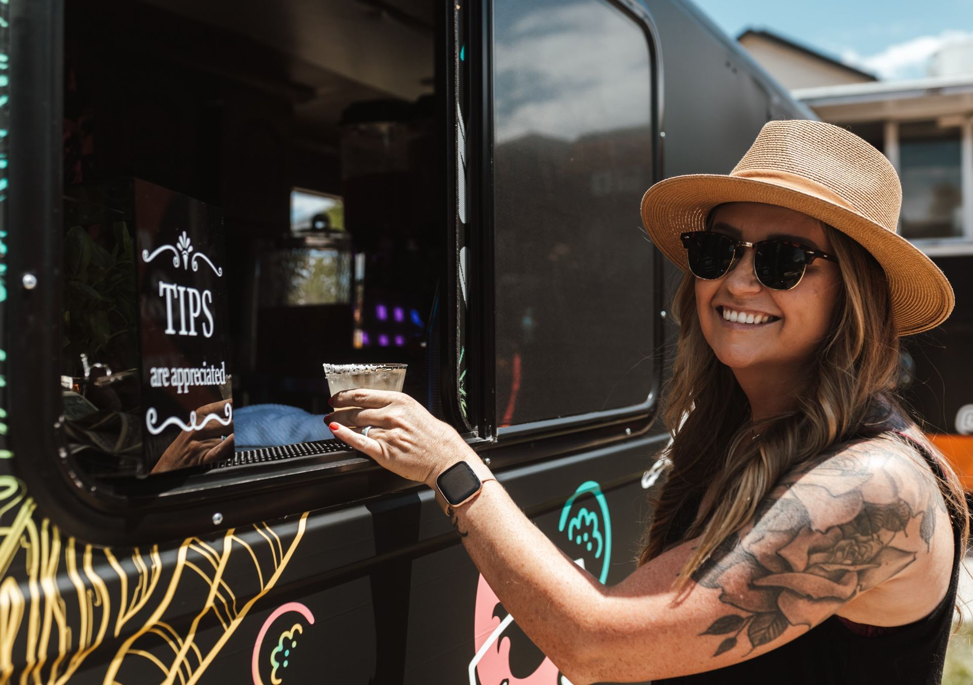 Rent a mobile margarita truck bar for any private party, wedding or company corporate event in Colorado