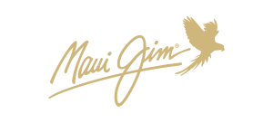 Maui Jim logo in gold