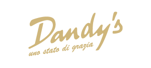 Dandy's logo in gold